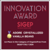 SIGEP Innovation Award 2024 – Adore Crystallized Vanilla Beans