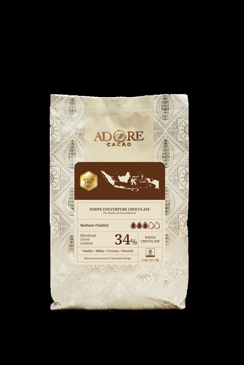 White Chocolate 34% (Sugar Free)